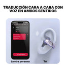 Audífonos Bluetooth Erazer XF28 Pro con Traducción en Tiempo Real y Batería de 30 h | Innova Fácil