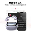Audífonos Bluetooth Erazer XF28 Pro con Traducción en Tiempo Real y Batería de 30 h | Innova Fácil