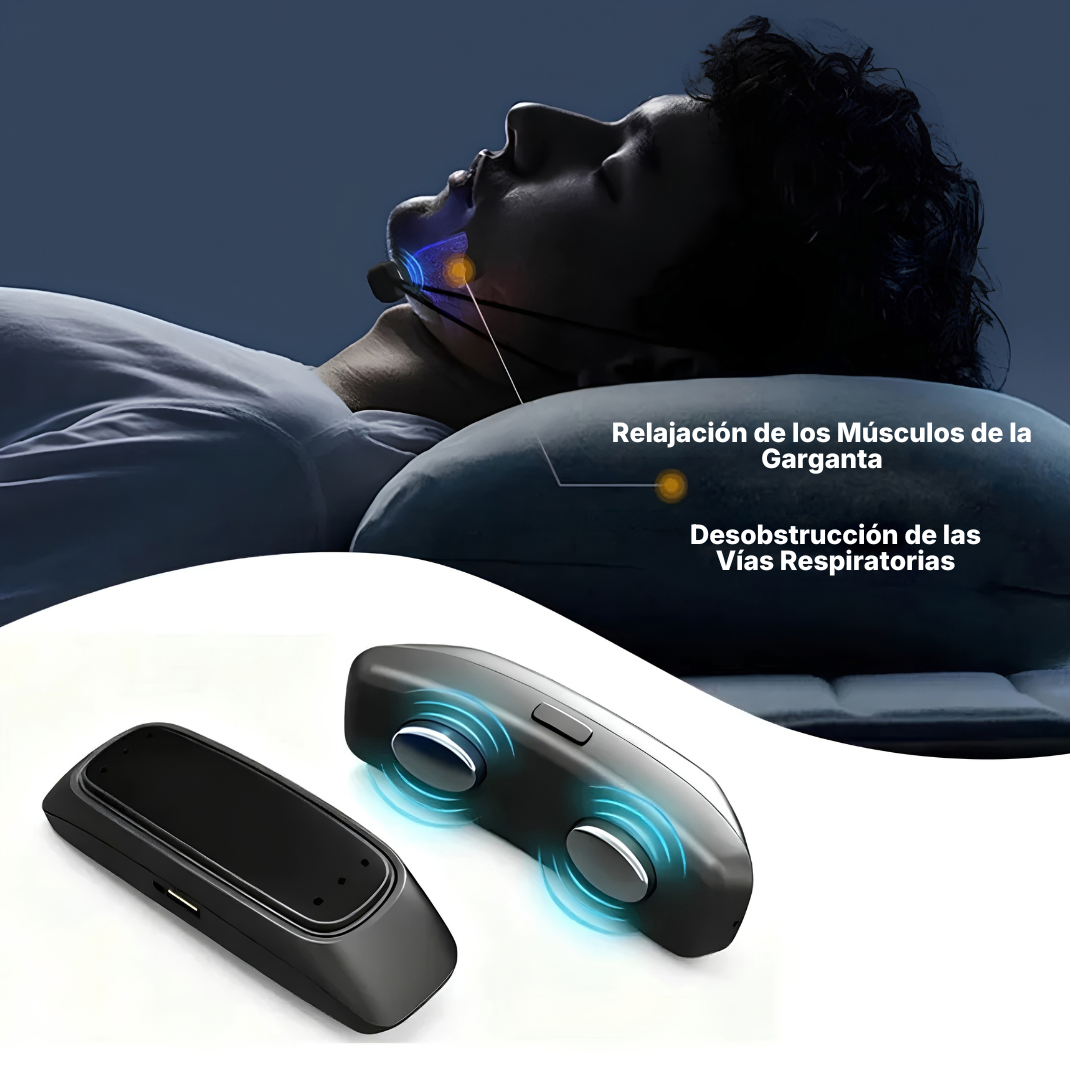 Dispositivo Anti Ronquidos SleepZen Detección Automática y Estimulación Ajustable | Innova Fácil