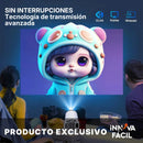 Mini Proyector Portátil 4K con Android TV y Espejamiento | Innova Fácil