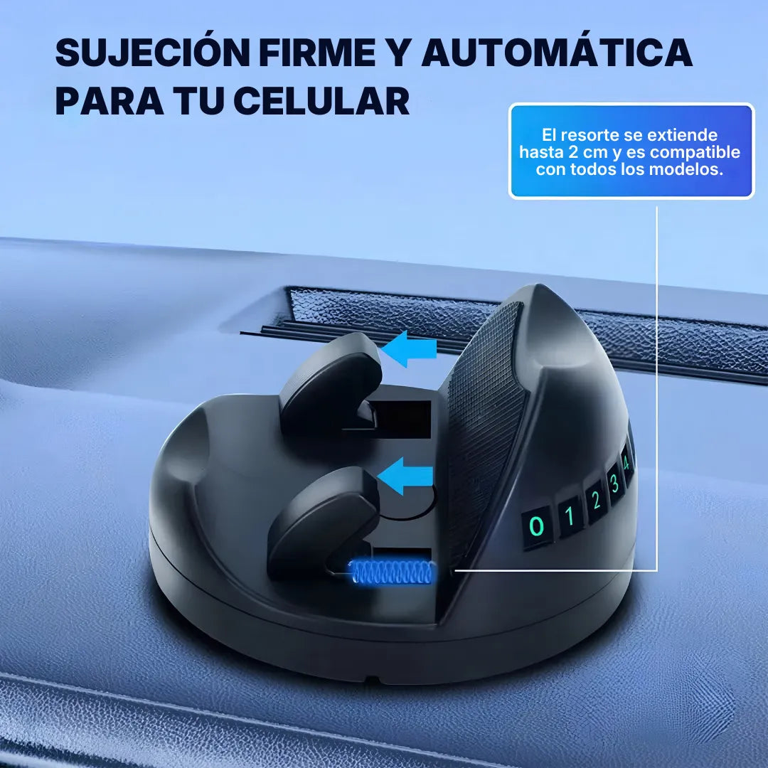 Soporte Vehicular para Celular EasyView Giratorio 360° | Innova Fácil